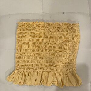 Bandeau Smocked Top